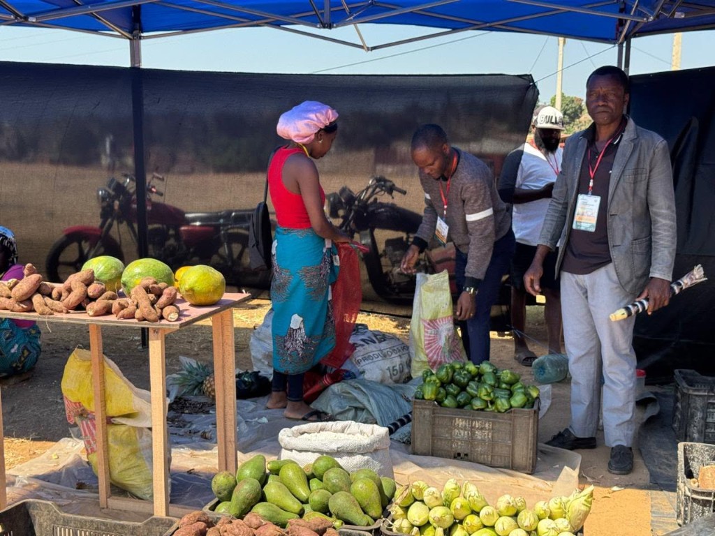 Mercado de produtos alimentares